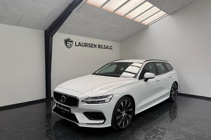 Hvid Volvo V60 fra 2019