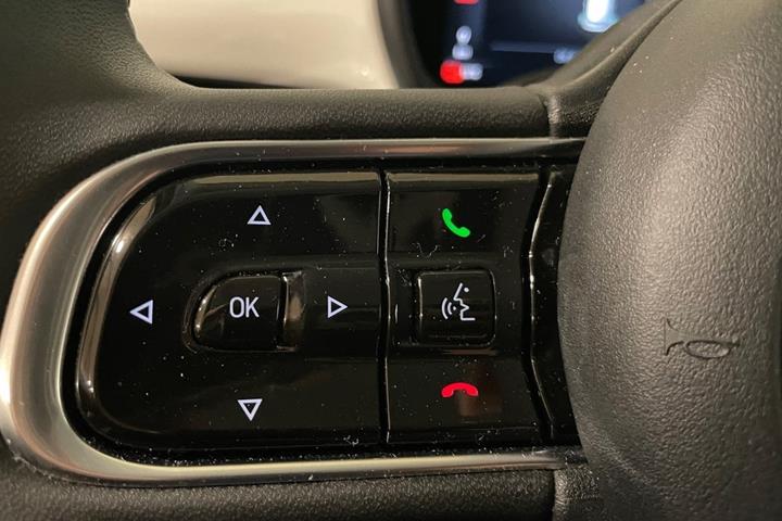 Hvid Fiat 500e fra 2022