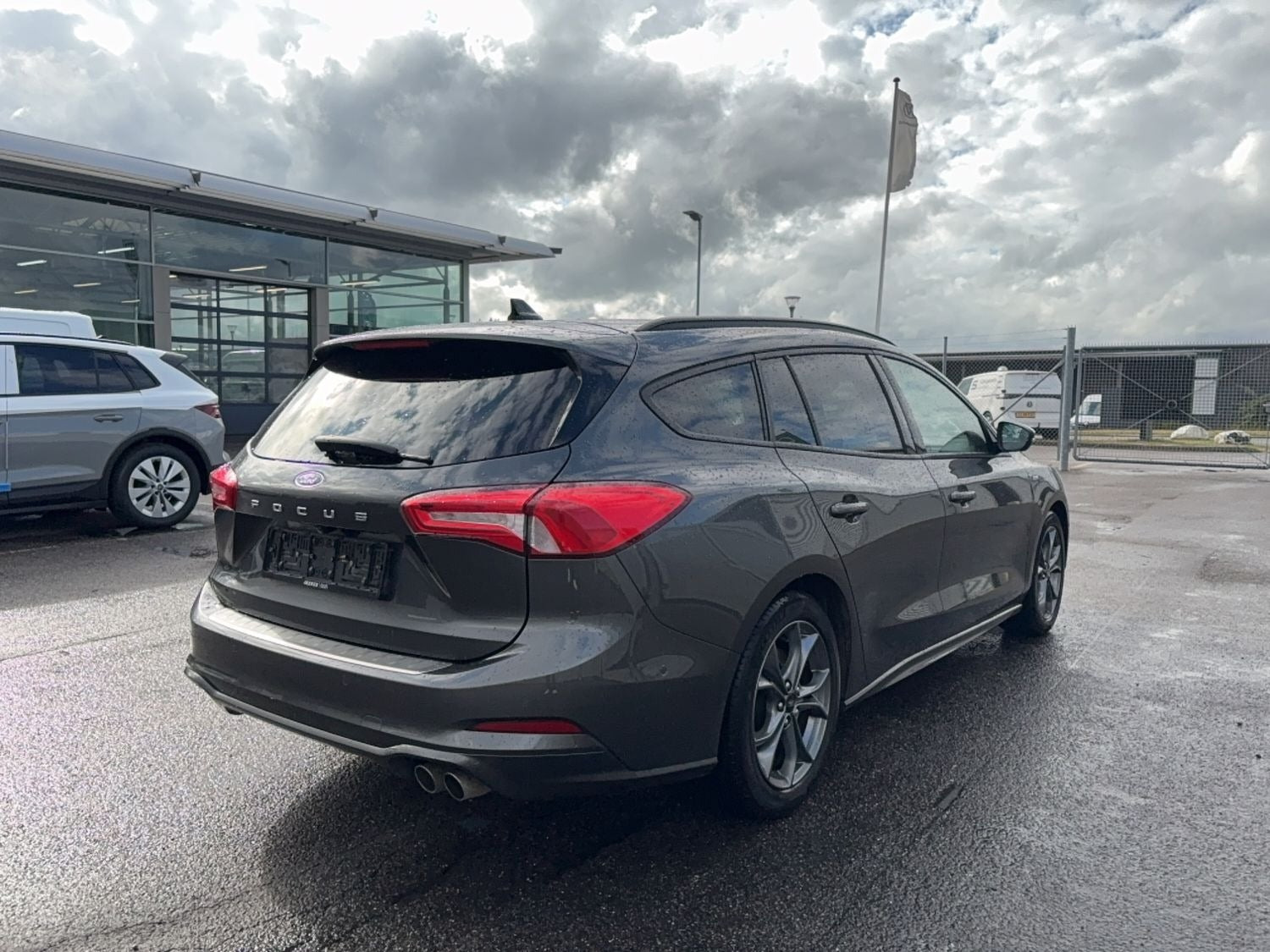 Grå Ford Focus fra 2020