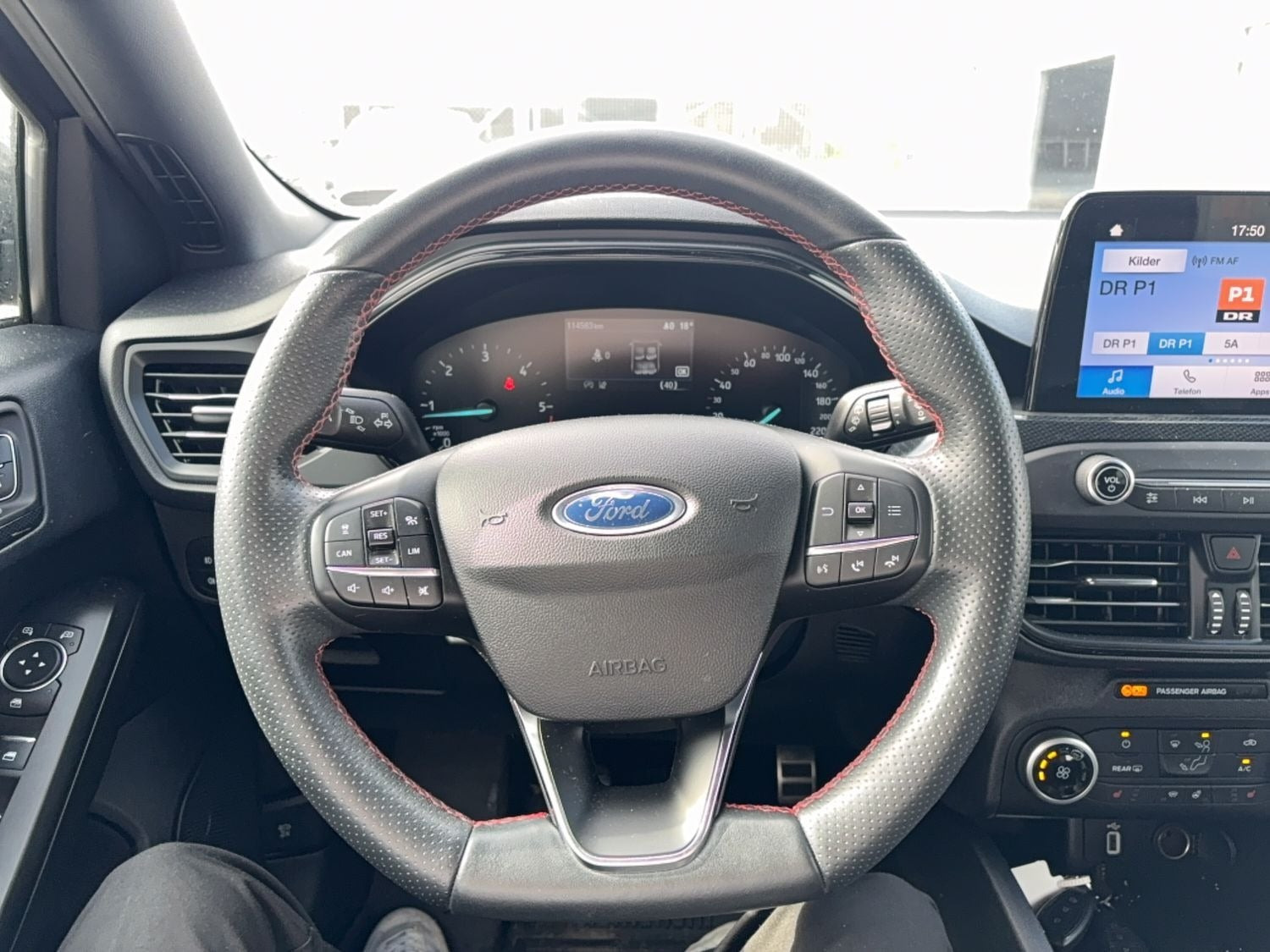 Grå Ford Focus fra 2020