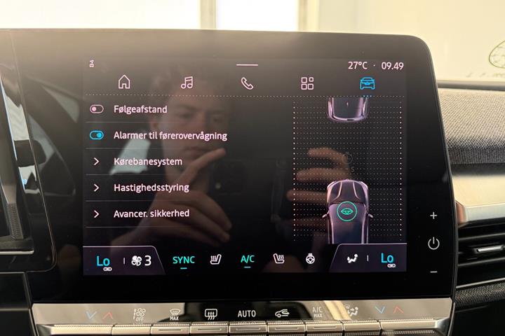 Sort Renault Megane E-Tech fra 2023