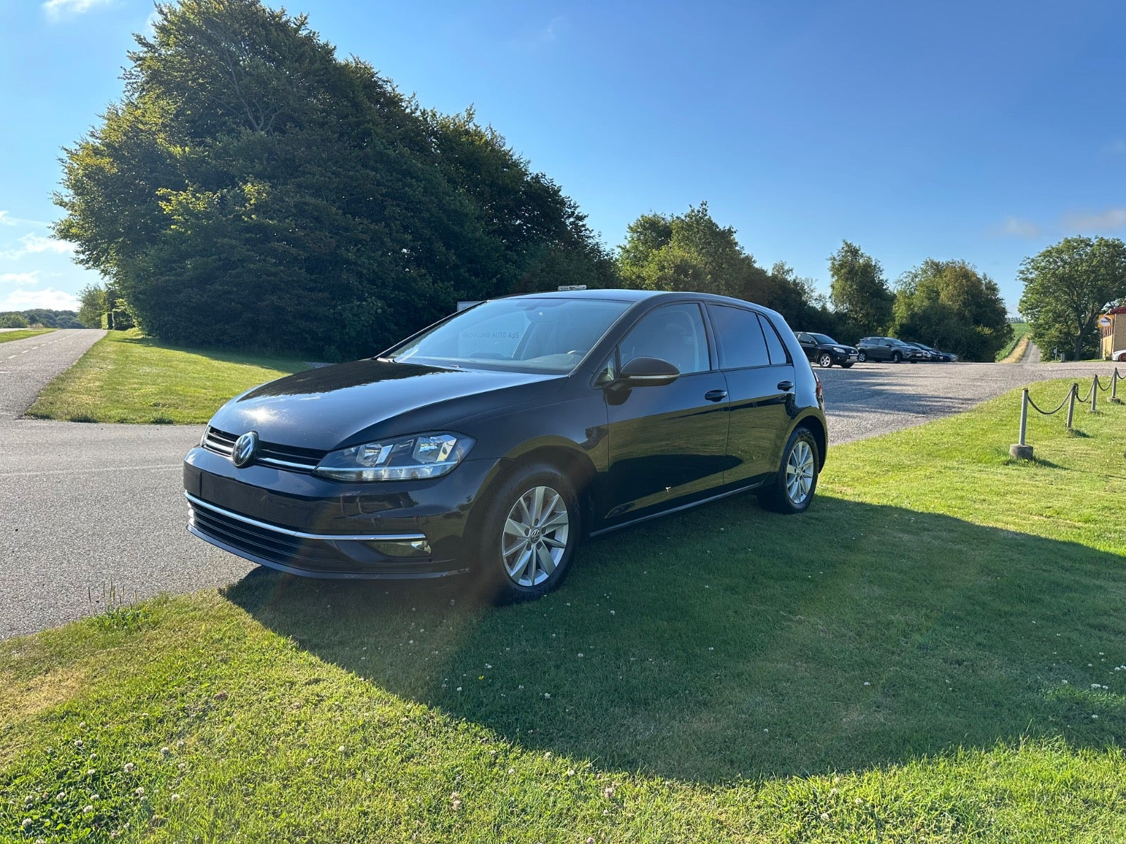 Sort VW Golf VII fra 2018