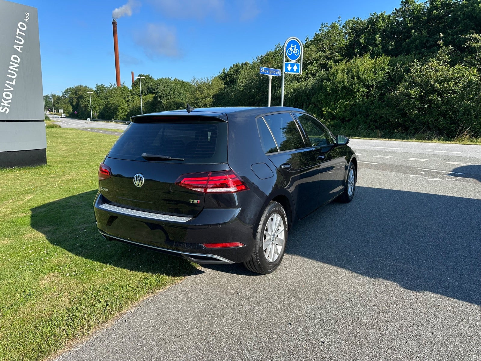 Sort VW Golf VII fra 2018