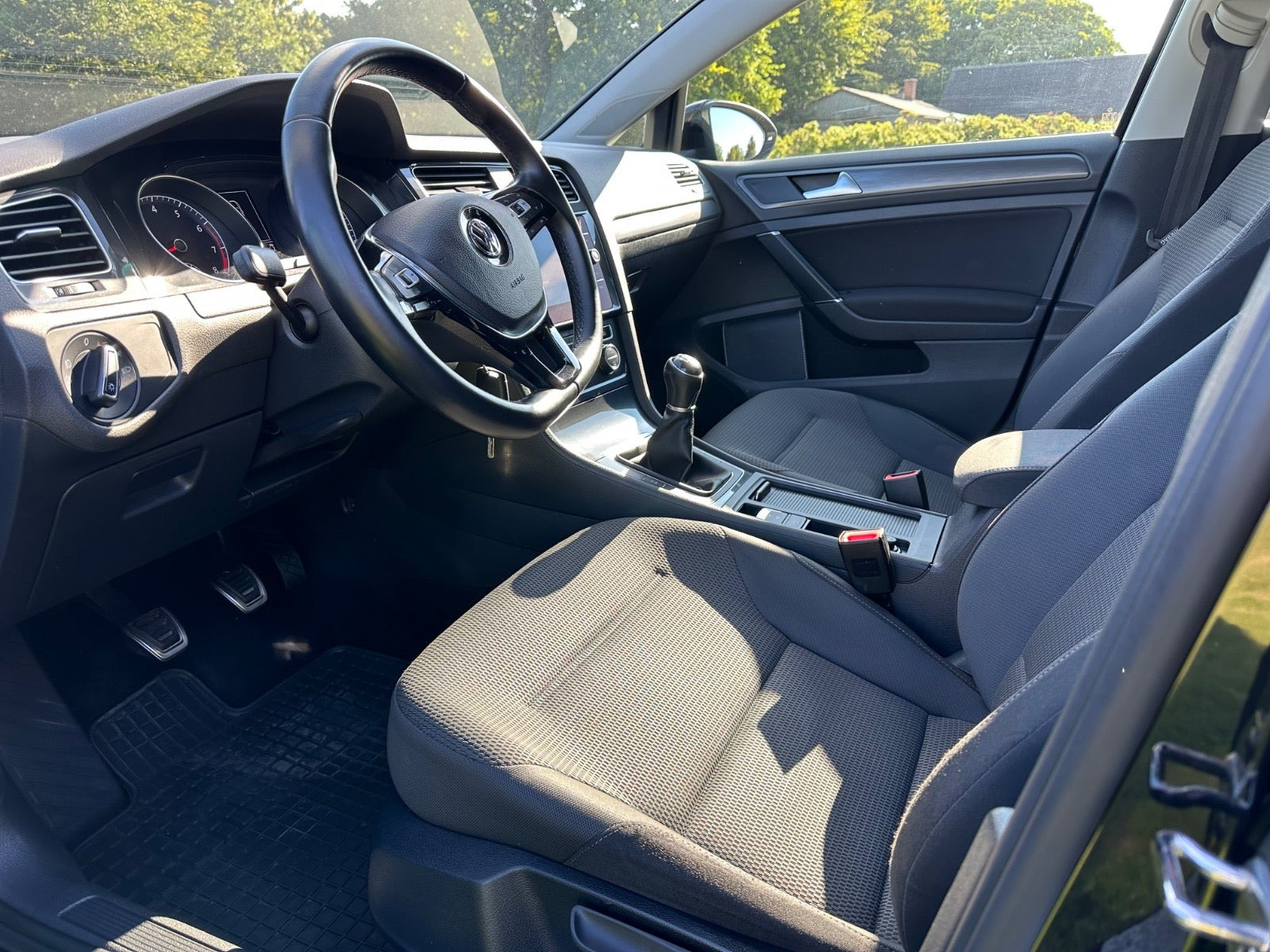 Sort VW Golf VII fra 2018