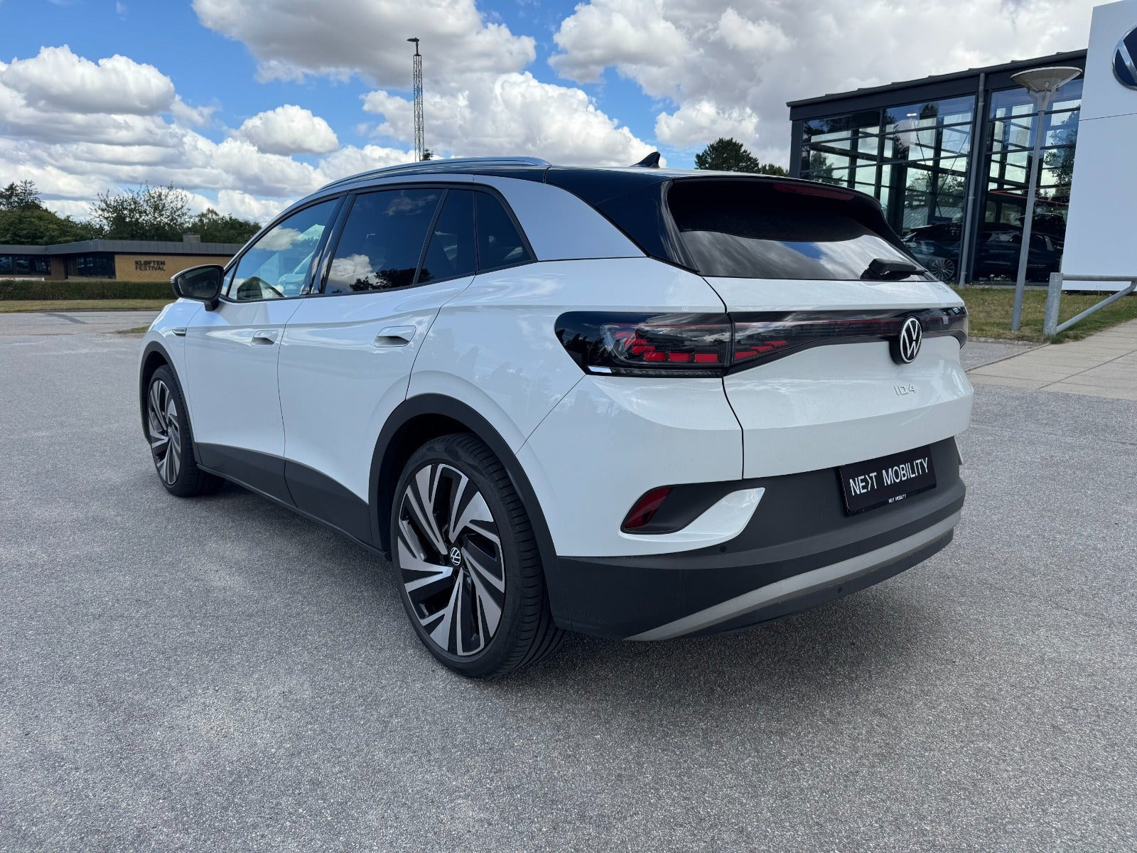 Rød VW ID.4 fra 2021