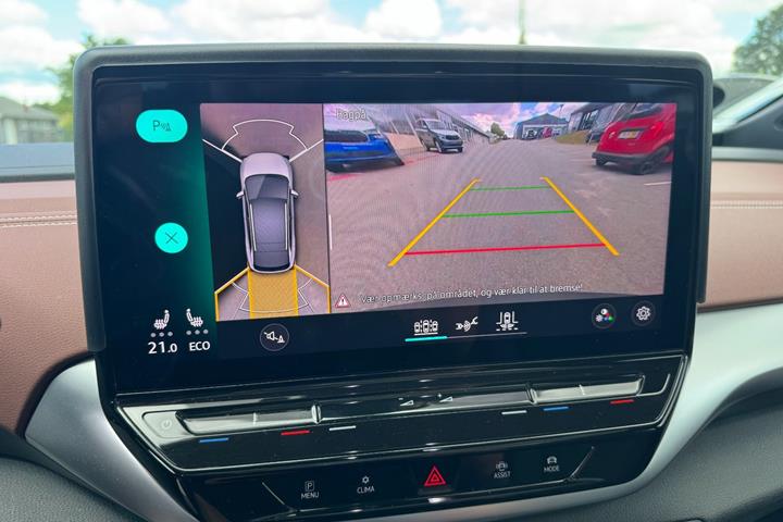 Rød VW ID.4 fra 2021