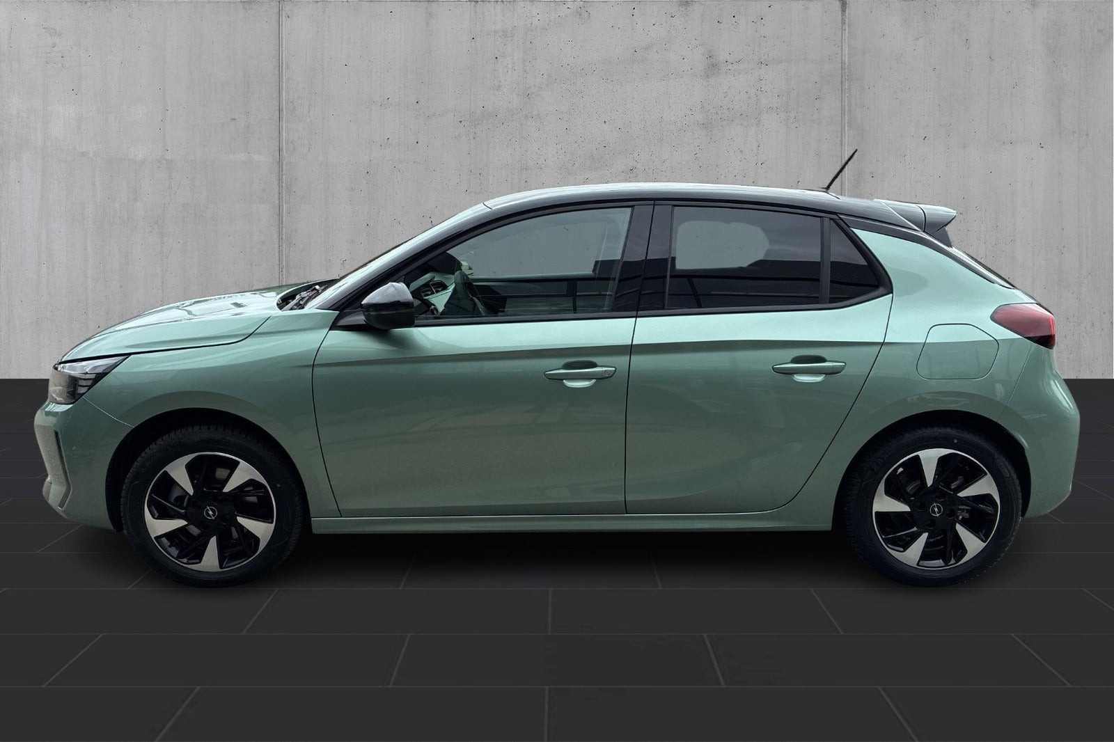 Grøn Opel Corsa-e fra 2026