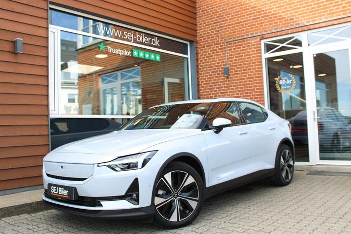 Hvid Polestar 2 fra 2024