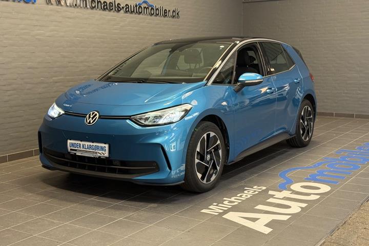 Blå VW ID.3 fra 2024