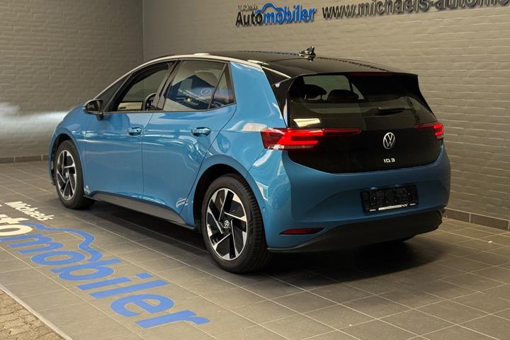 Blå VW ID.3 fra 2024