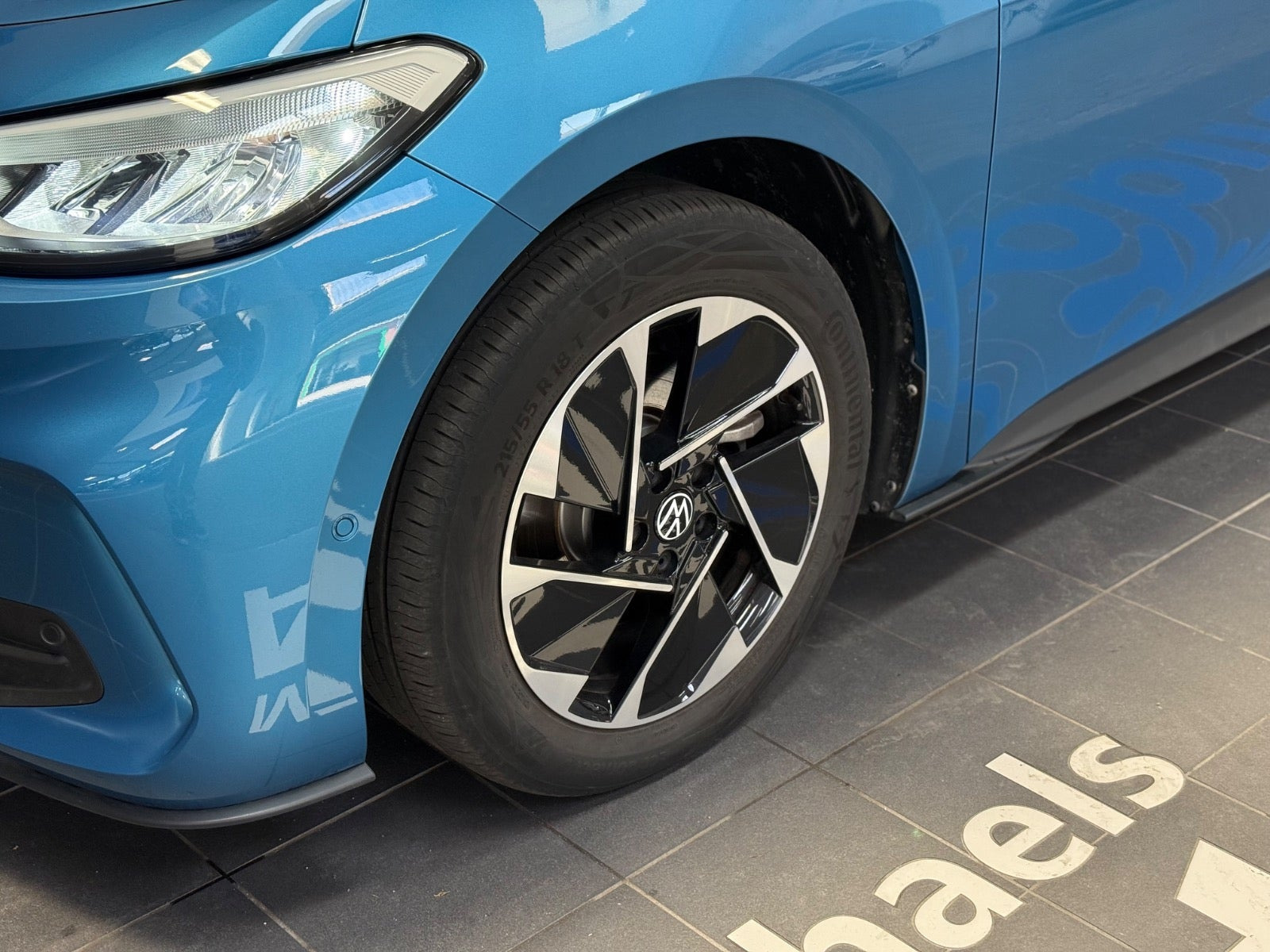 Blå VW ID.3 fra 2024