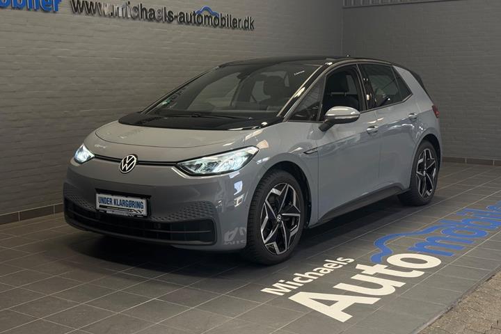 Grå VW ID.3 fra 2023
