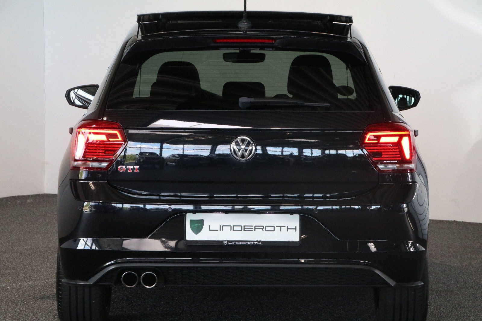 Sort VW Polo fra 2019