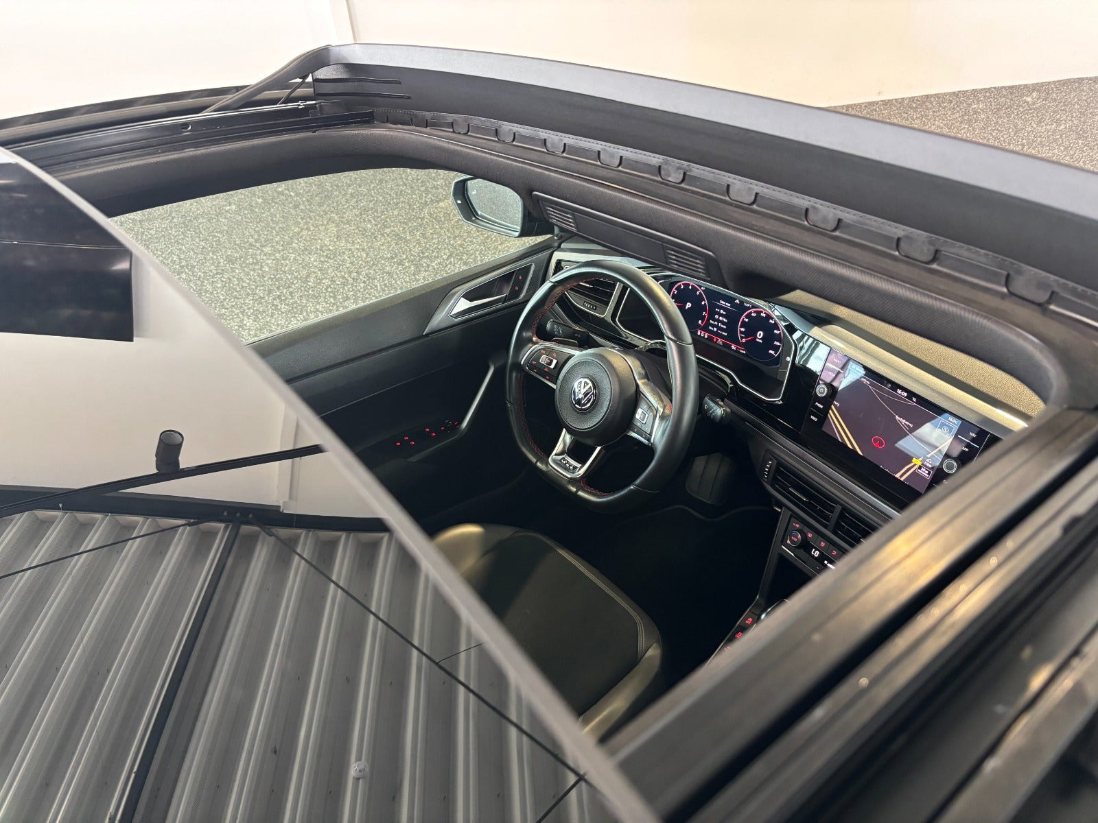 Sort VW Polo fra 2019
