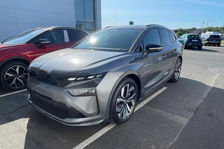 Grå Skoda Enyaq fra 2027