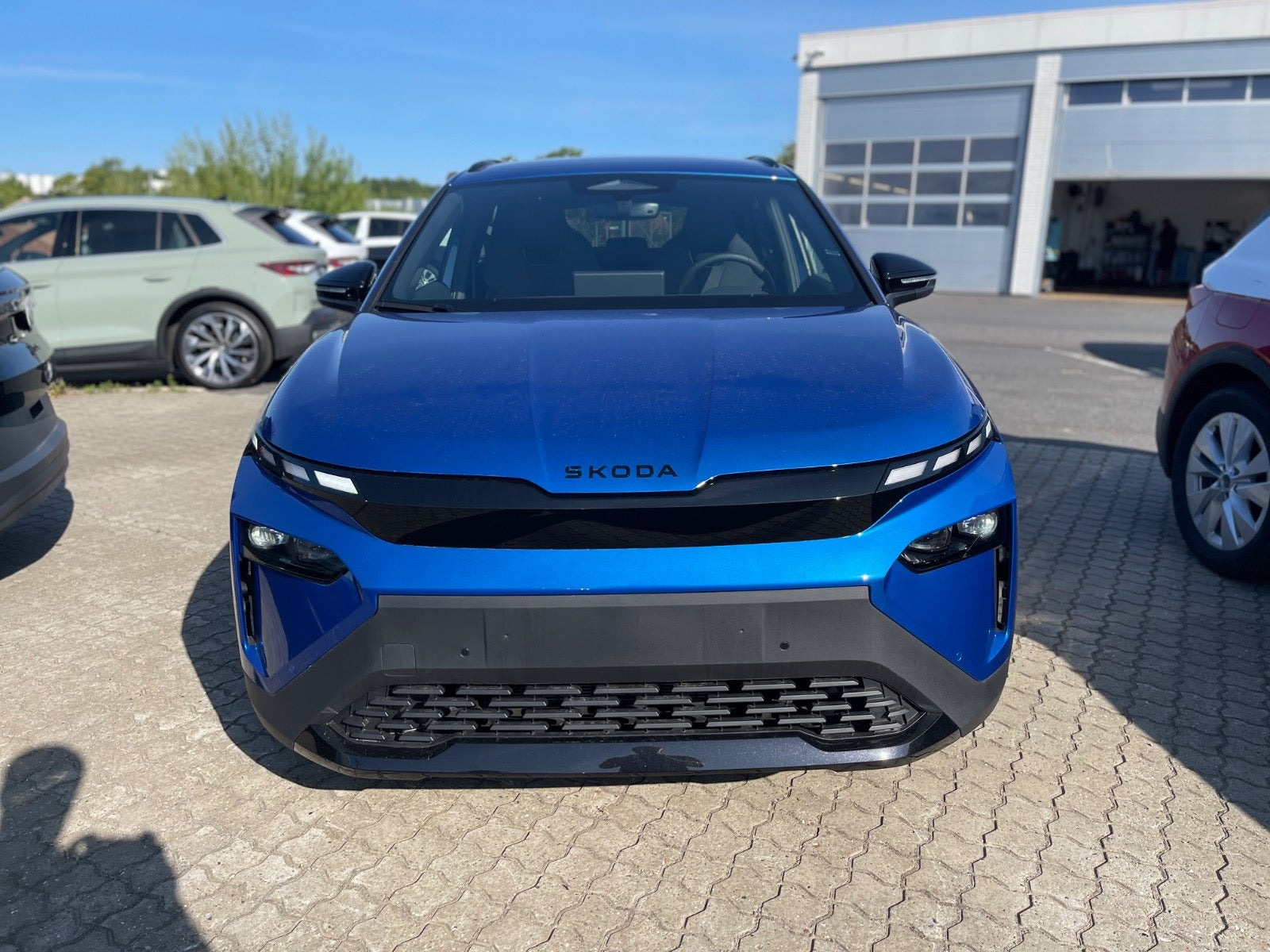Blå Skoda Elroq fra 2027