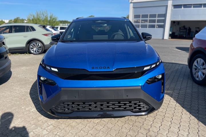 Blå Skoda Elroq fra 2027