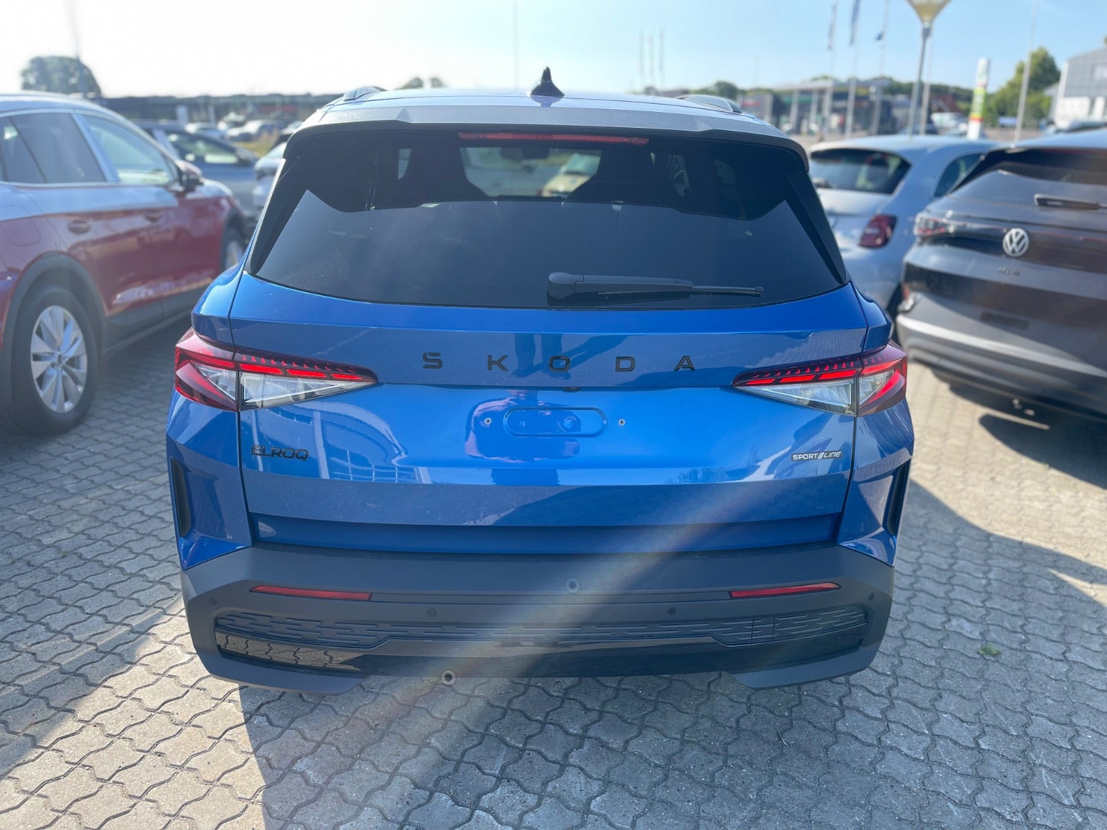 Blå Skoda Elroq fra 2027