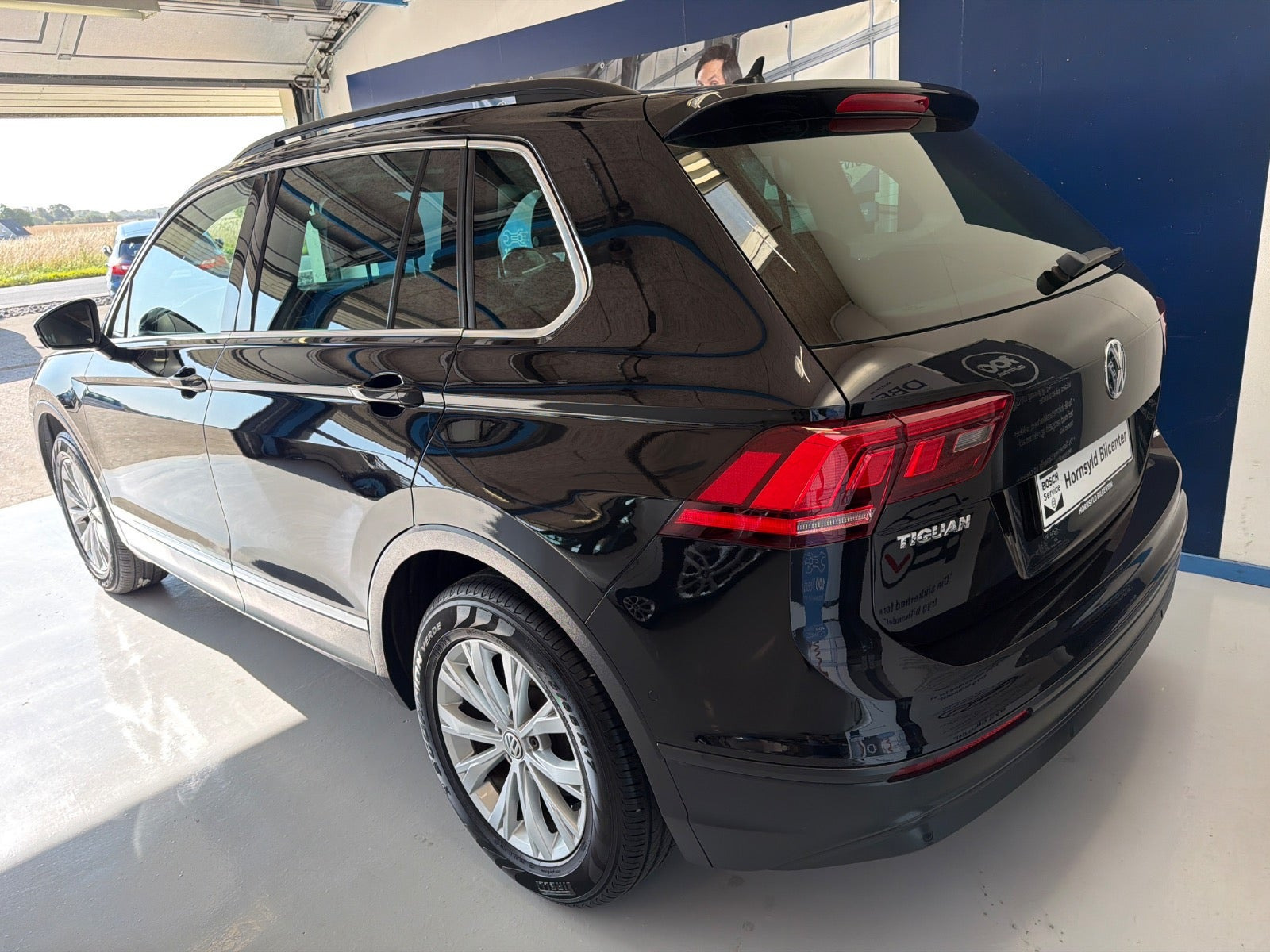 Sort VW Tiguan fra 2017