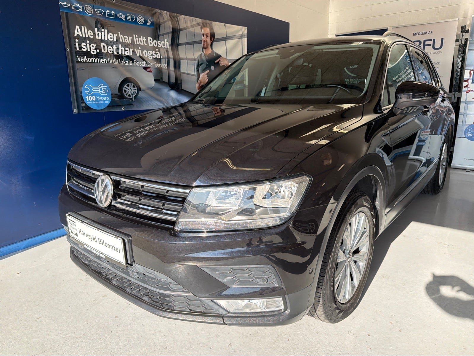 Sort VW Tiguan fra 2017