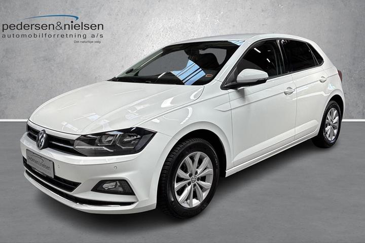 Hvid VW Polo fra 2020