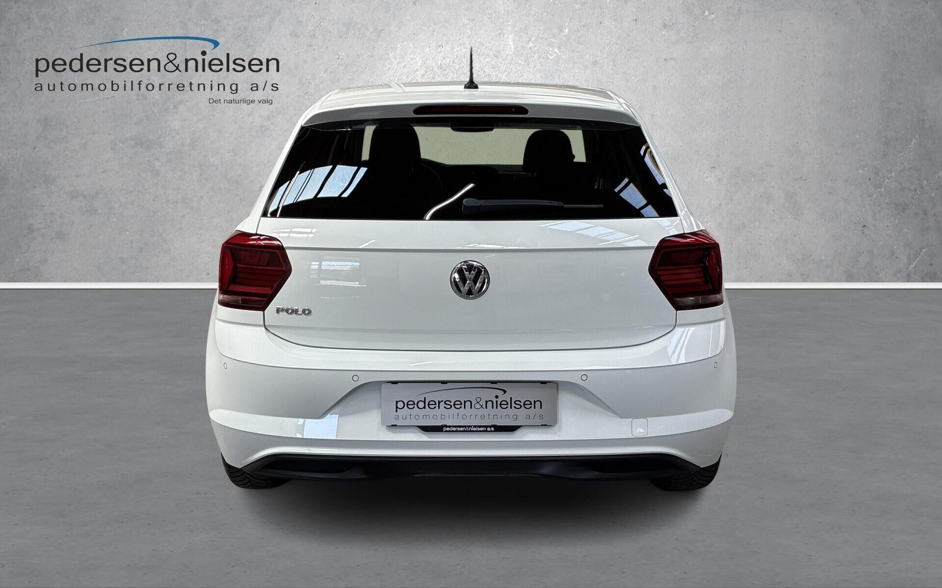 Hvid VW Polo fra 2020