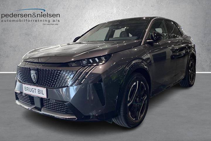 Grå Peugeot e-3008 fra 2025