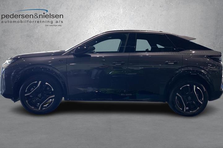 Grå Peugeot e-3008 fra 2025