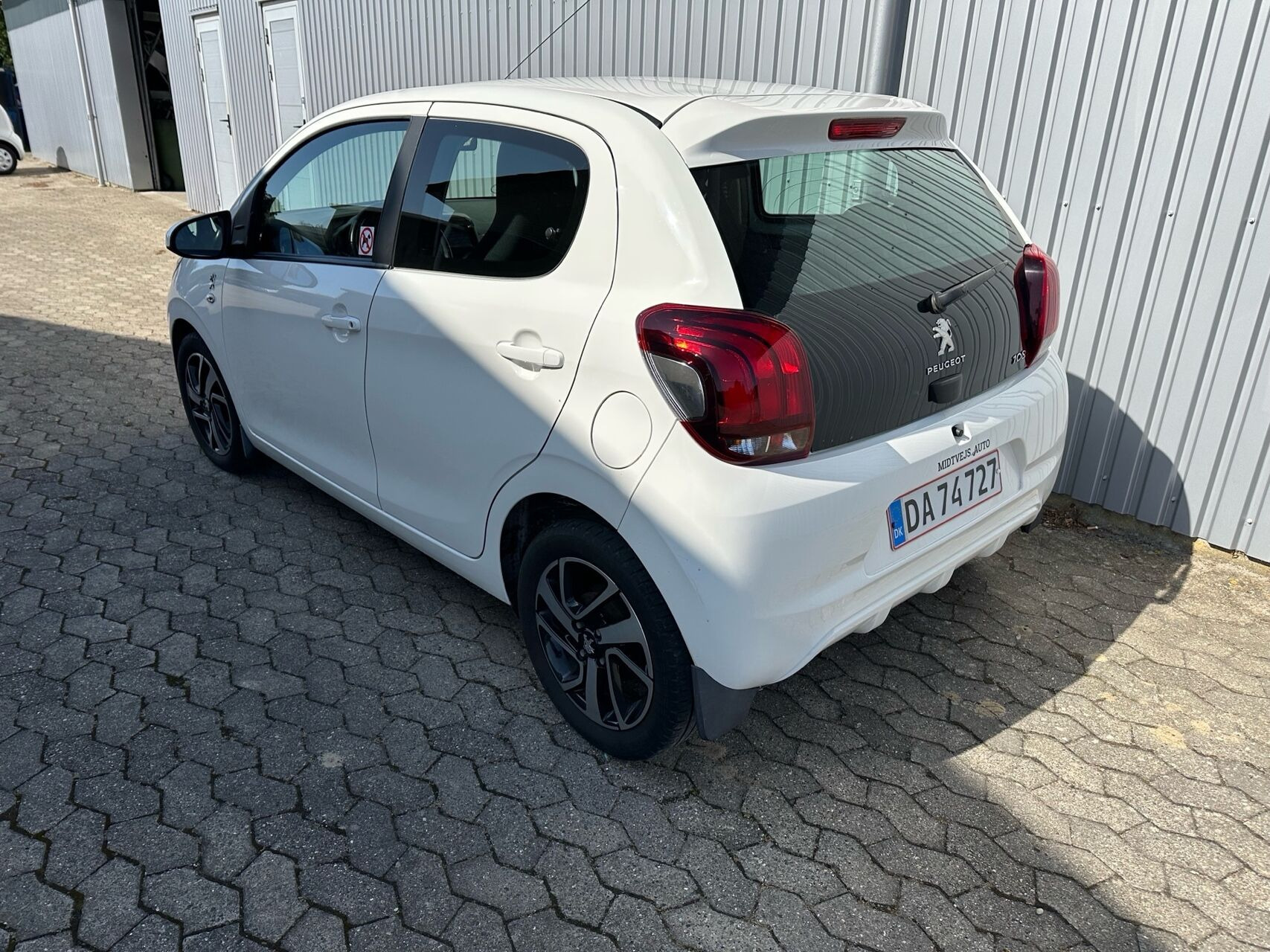 Hvid Peugeot 108 fra 2019
