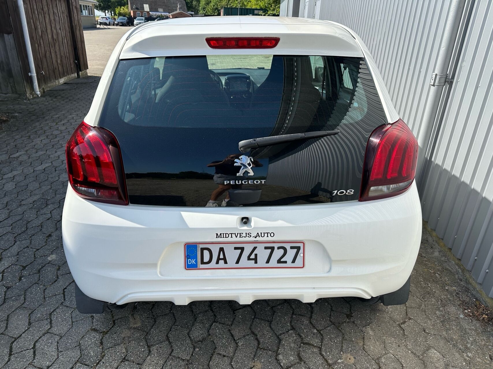 Hvid Peugeot 108 fra 2019