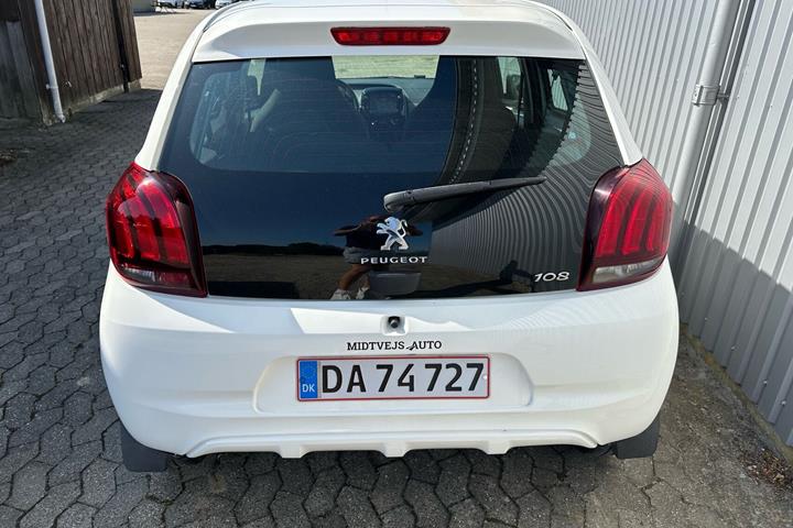 Hvid Peugeot 108 fra 2019