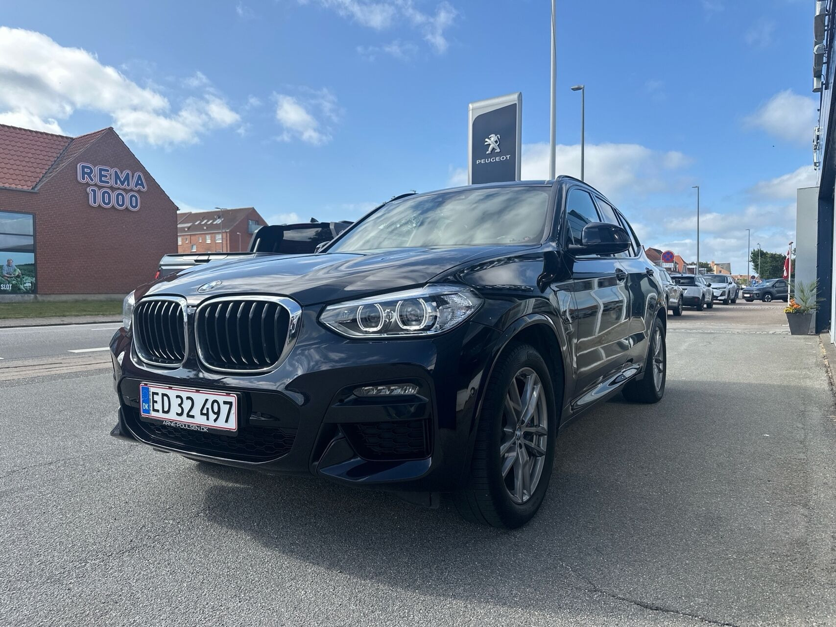 Sort BMW X3 fra 2020