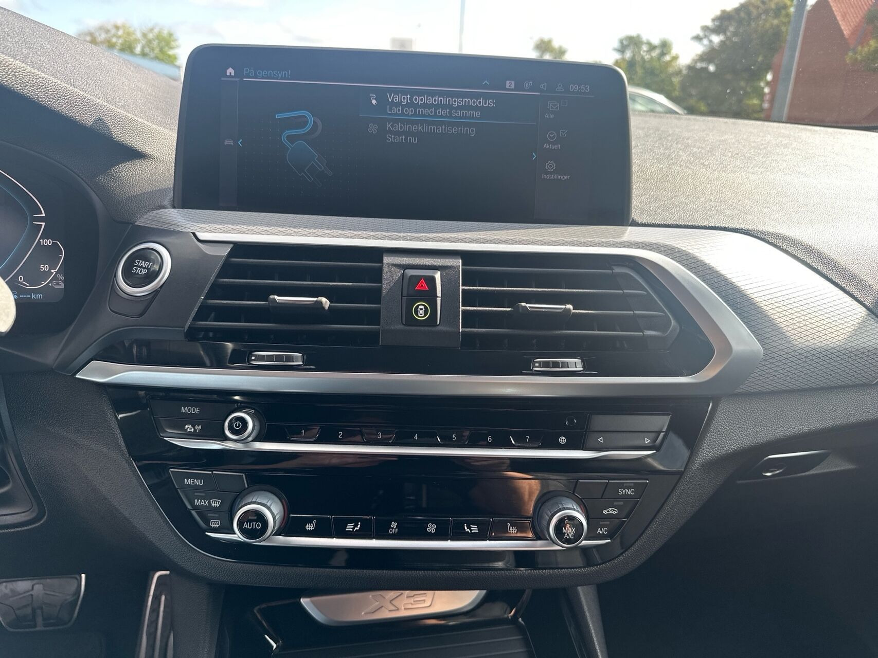 Sort BMW X3 fra 2020