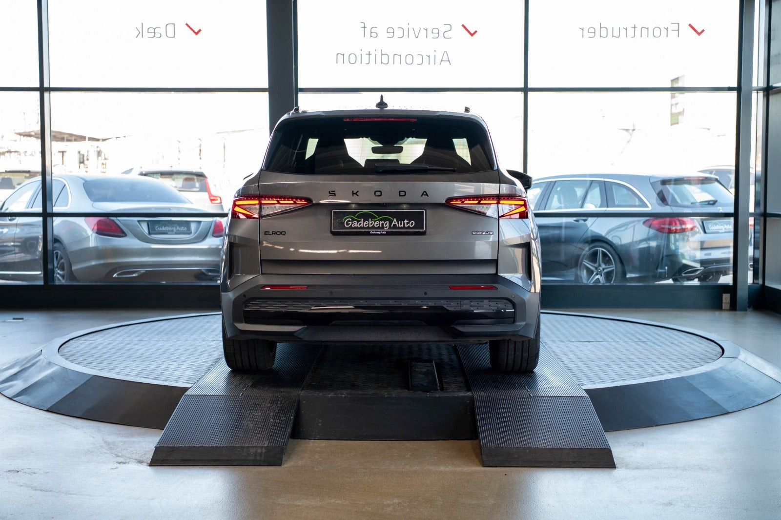 Grå Skoda Elroq fra 2025