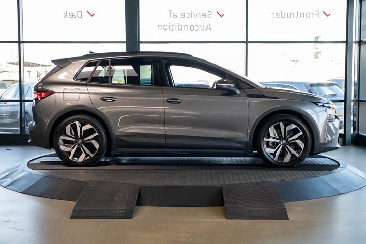 Grå Skoda Elroq fra 2025