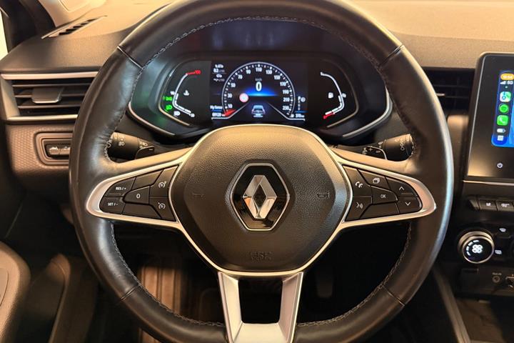 Grå Renault Clio V fra 2019