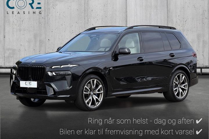 Sort BMW X7 fra 2023