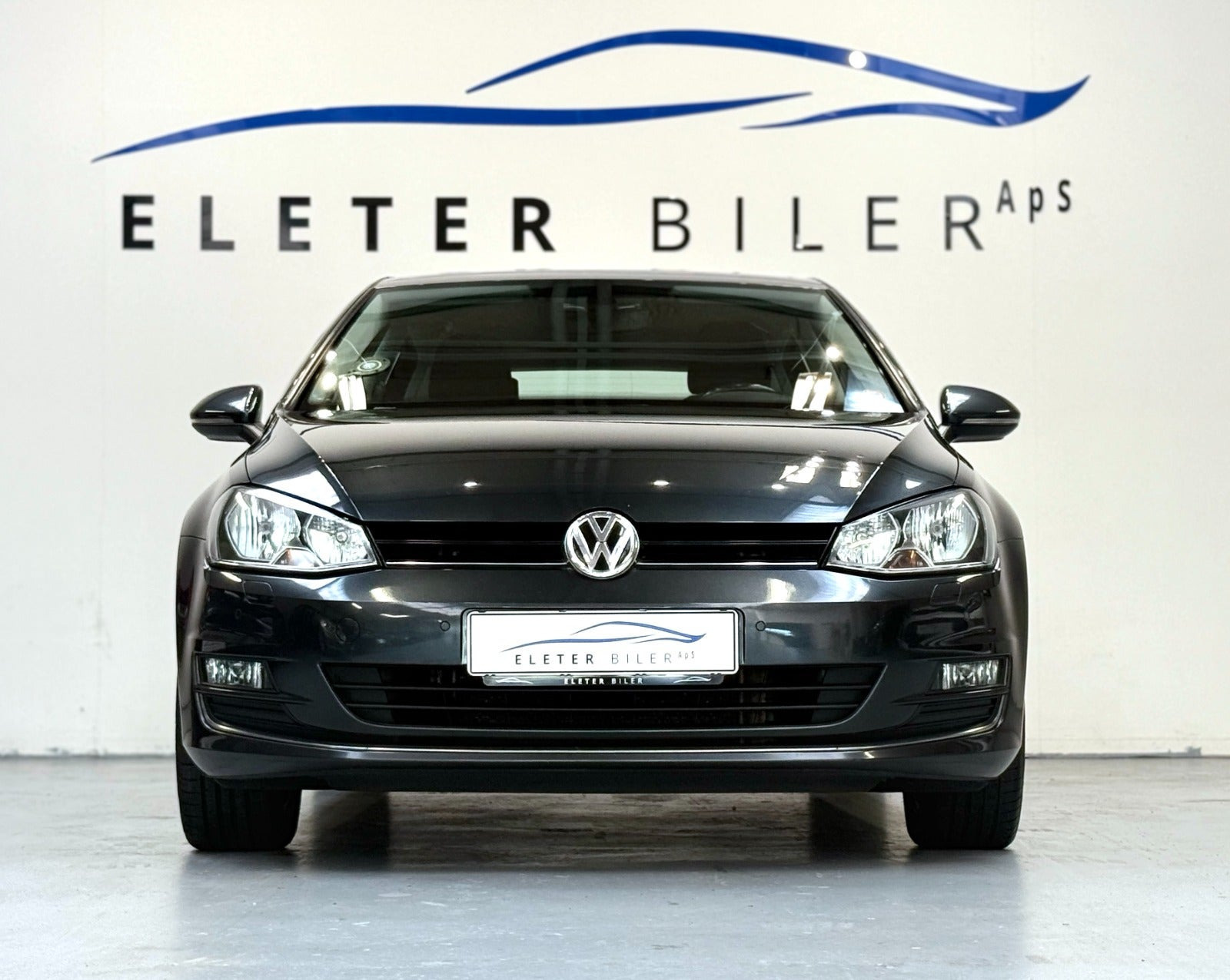 Sort VW Golf VII fra 2017