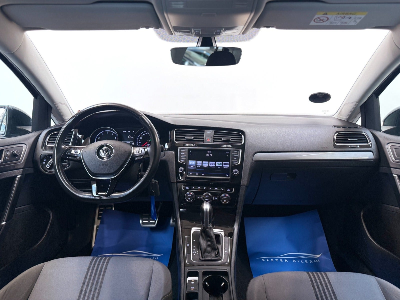 Sort VW Golf VII fra 2017
