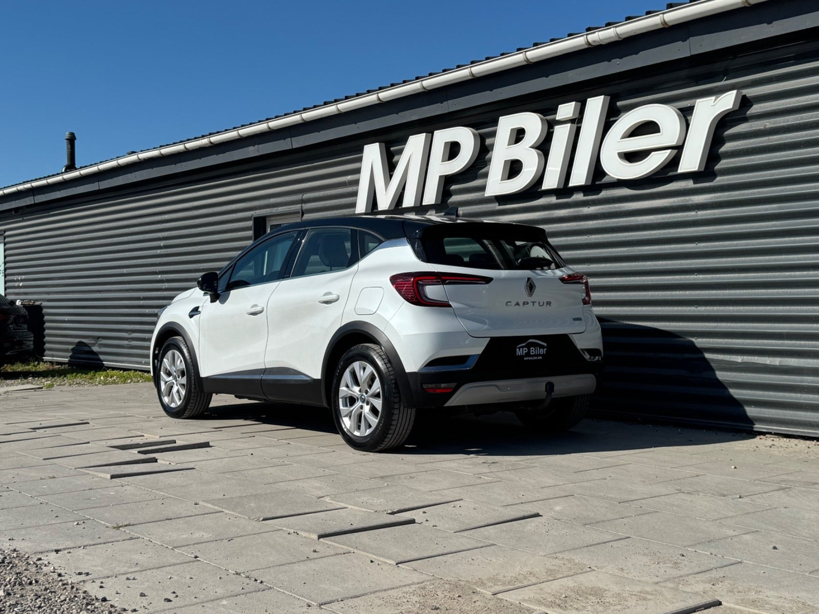 Hvid Renault Captur fra 2021