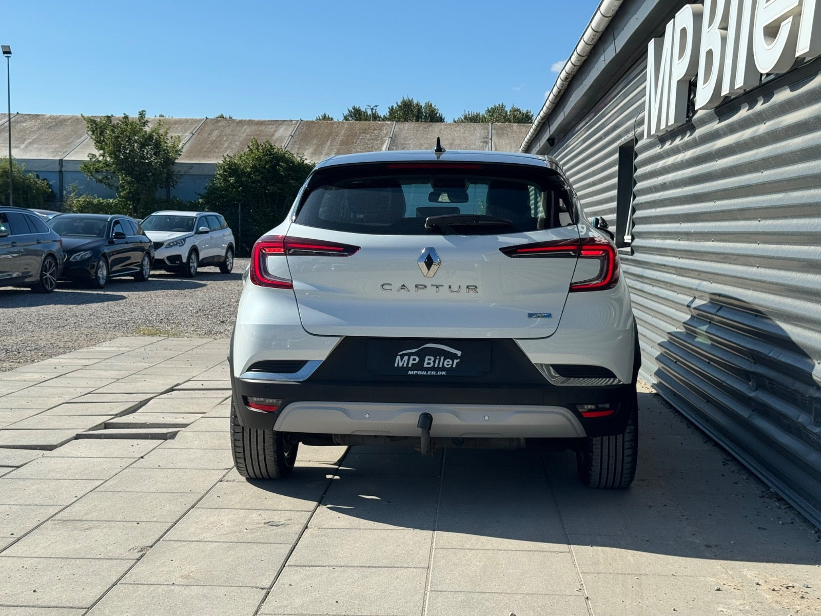 Hvid Renault Captur fra 2021