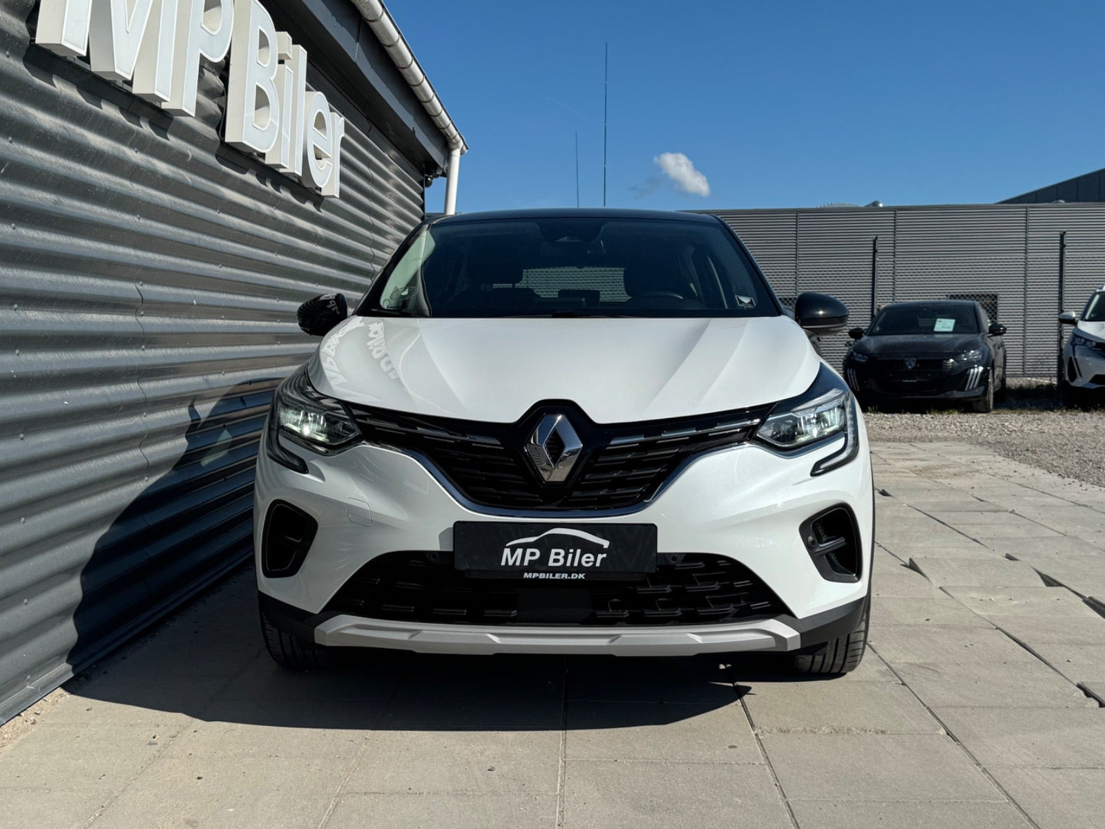 Hvid Renault Captur fra 2021