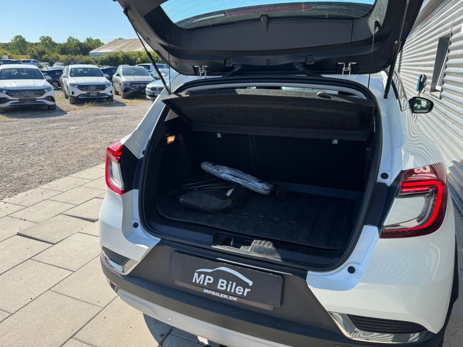 Hvid Renault Captur fra 2021
