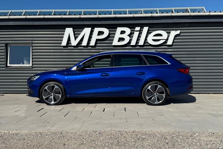 Blå Seat Leon fra 2020
