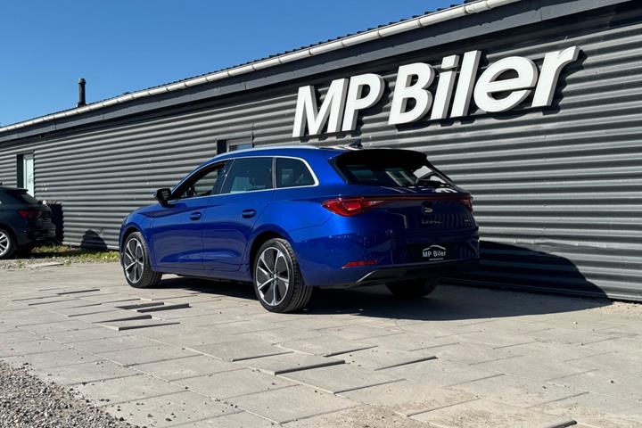 Blå Seat Leon fra 2020