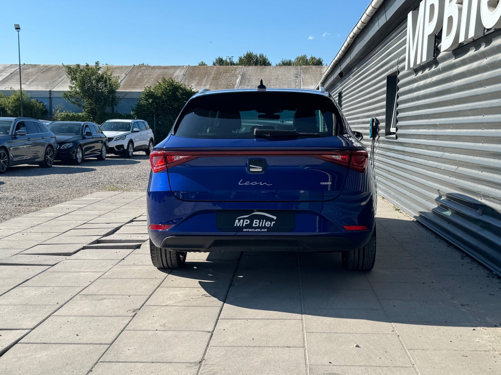 Blå Seat Leon fra 2020