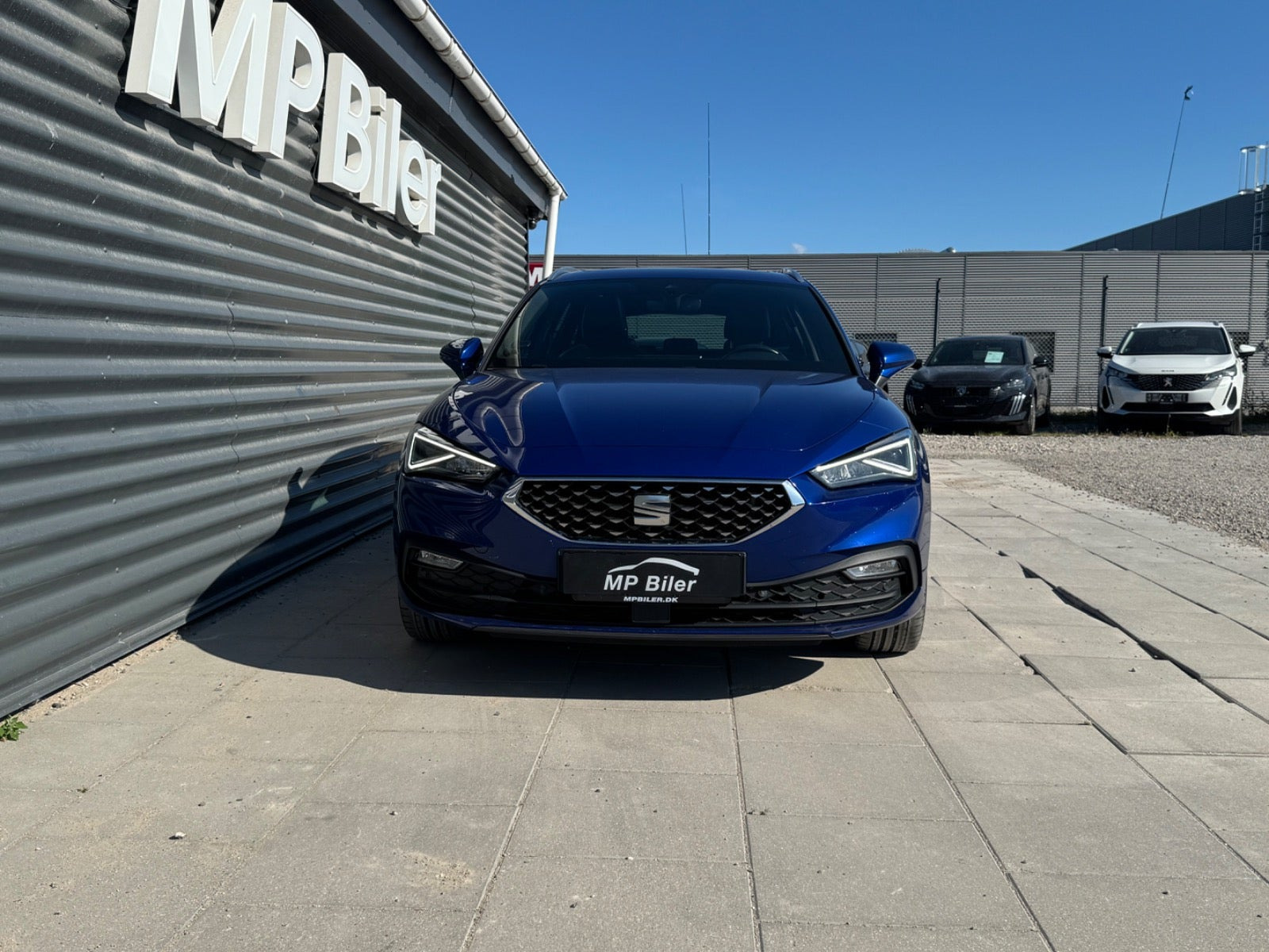 Blå Seat Leon fra 2020