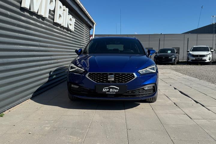 Blå Seat Leon fra 2020