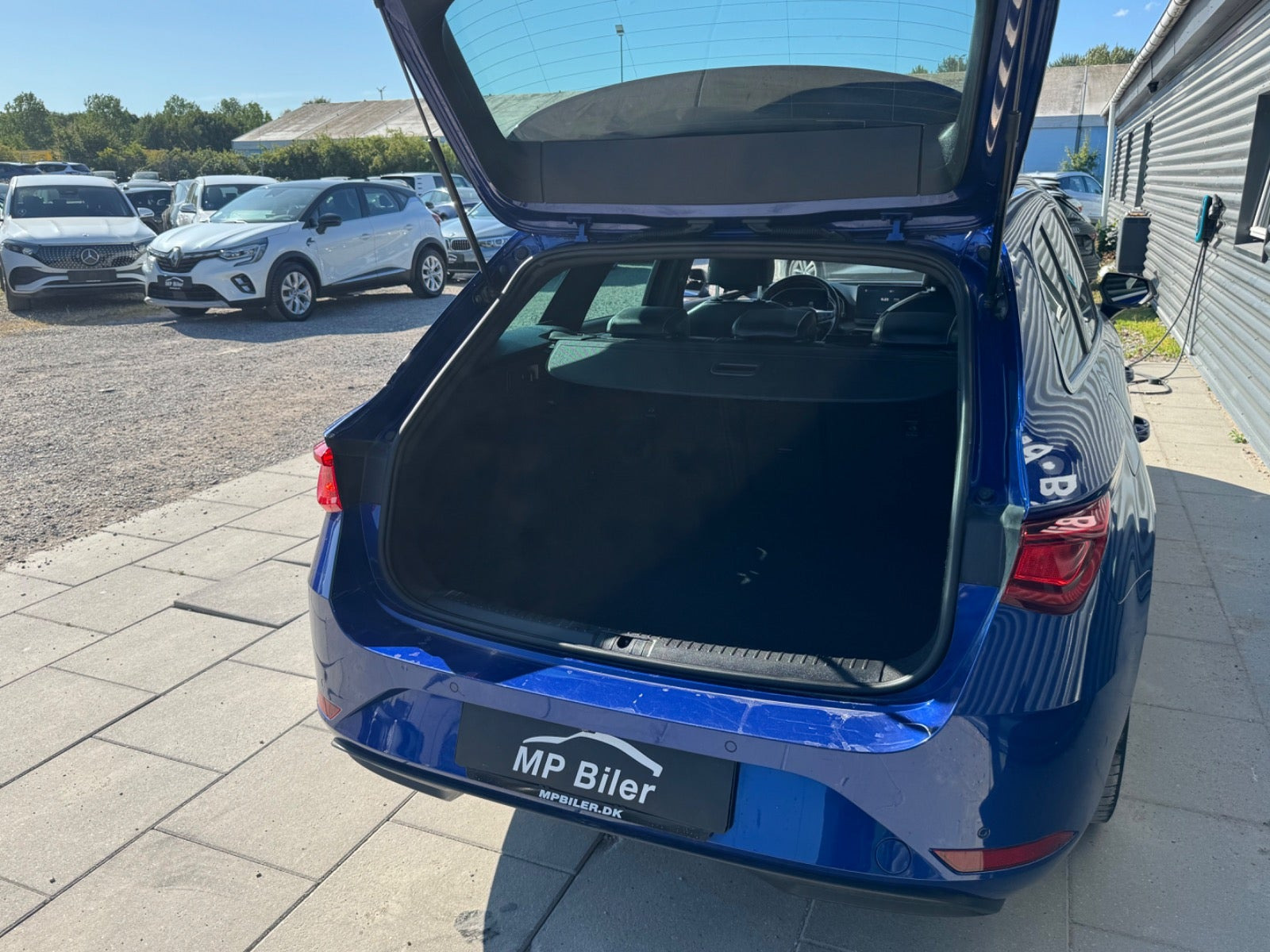Blå Seat Leon fra 2020