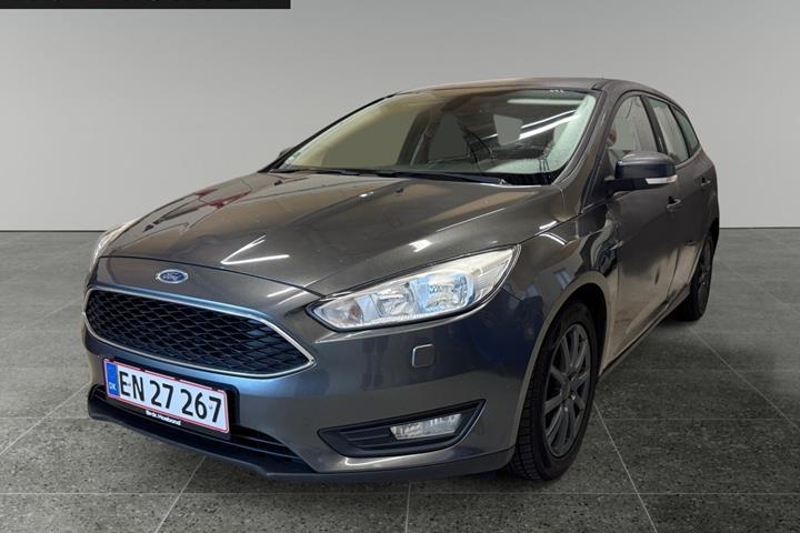 Grå Ford Focus fra 2015